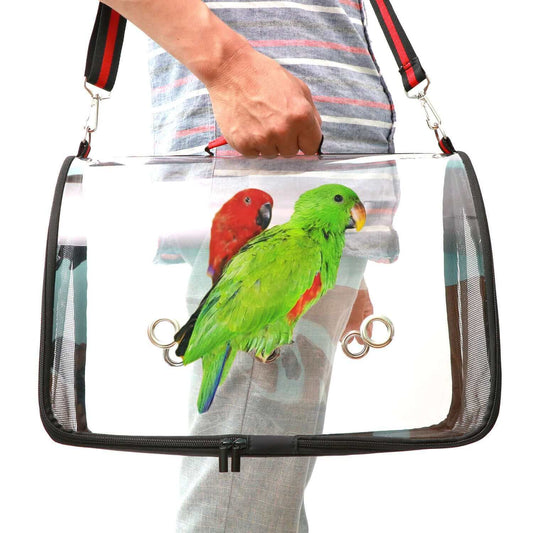 PVC Transparent Bird Cage - Birs