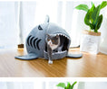 Load image into Gallery viewer, Shark Warm Pet Bed - Dog and Cats
