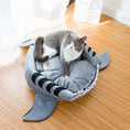 Load image into Gallery viewer, Shark Warm Pet Bed - Dog and Cats
