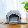 Load image into Gallery viewer, Shark Warm Pet Bed - Dog and Cats
