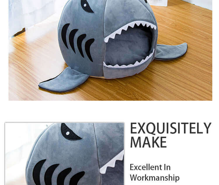 Shark Warm Pet Bed - Dog and Cats