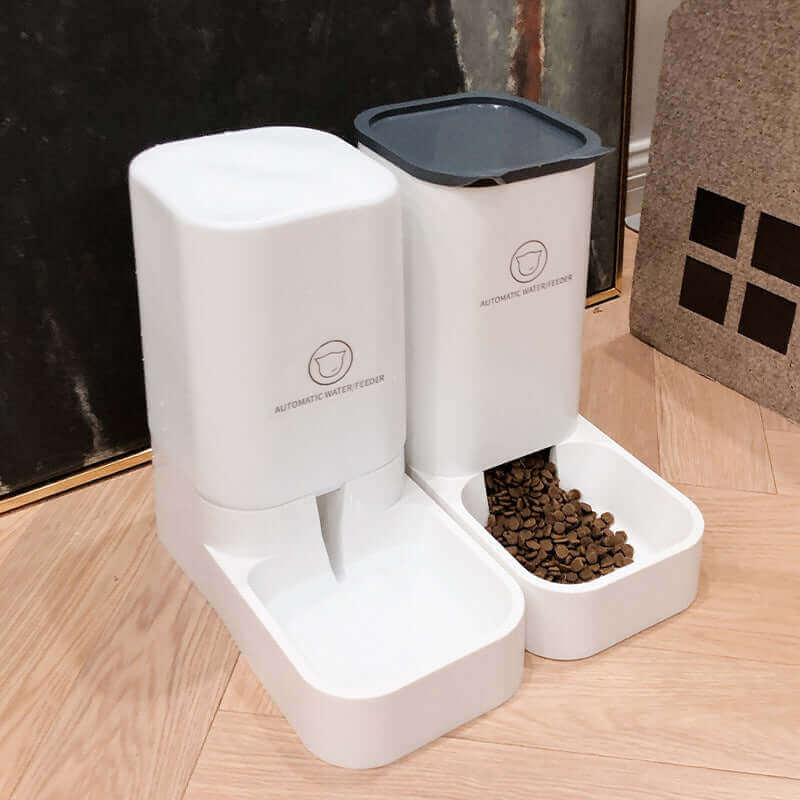 Automatic Feeding and Water Feeder- Dogs and Cats