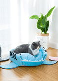 Load image into Gallery viewer, Shark Warm Pet Bed - Dog and Cats
