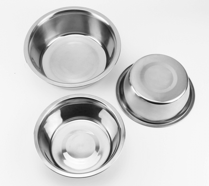 Pet Stainless Steel Bowls - Dog and Cats