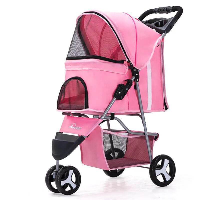 Lightweight Dog and Cat Stroller - Dog and Cats