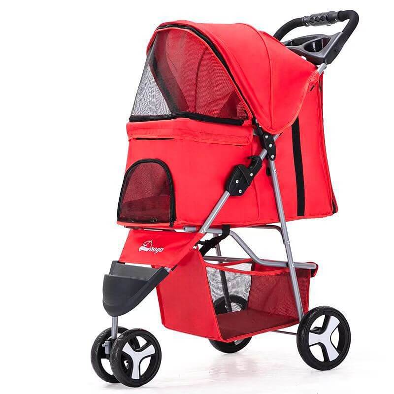 Lightweight Dog and Cat Stroller - Dog and Cats