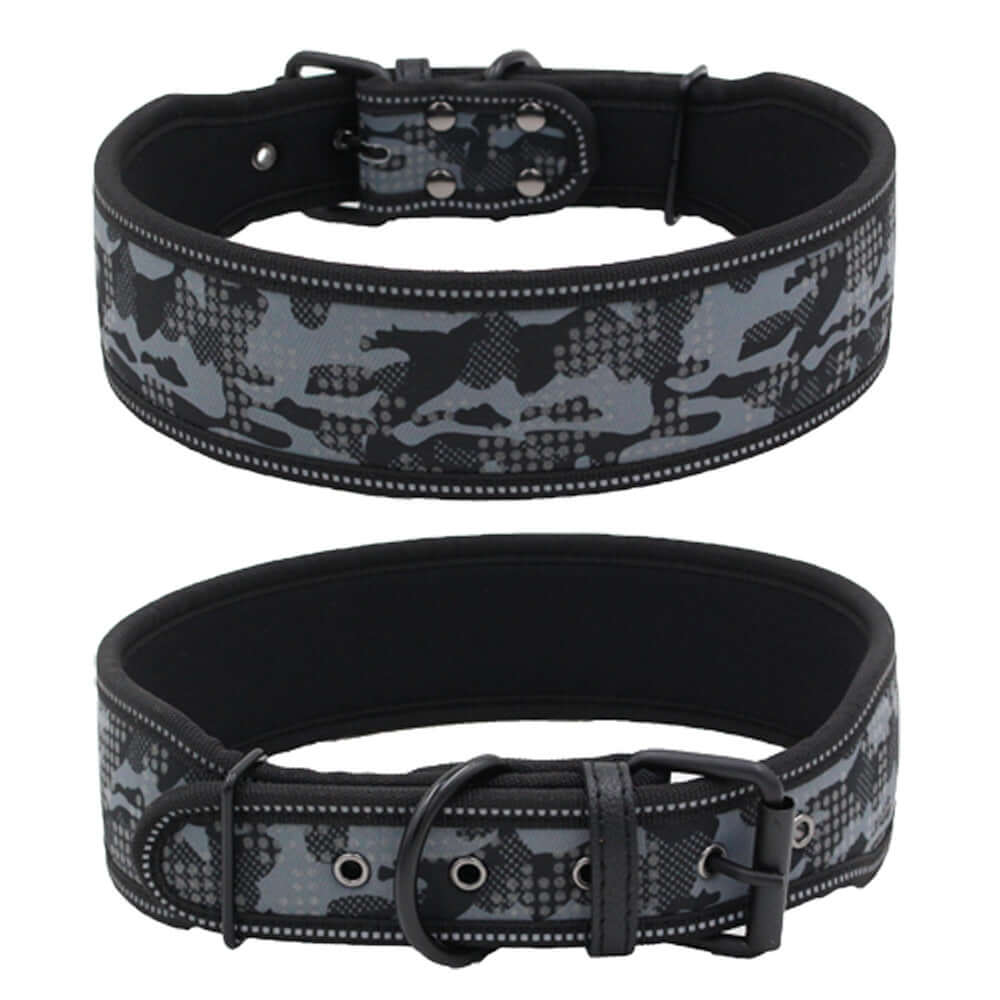 Reflective Camouflage Dog Collar - Dog