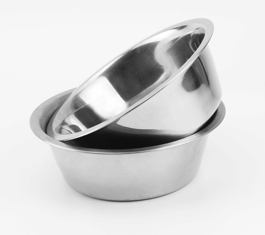 Pet Stainless Steel Bowls - Dog and Cats