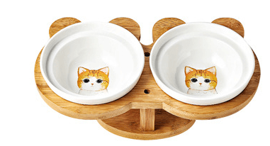 Ceramic Dog and Cat Bowl- Dogs and Cats