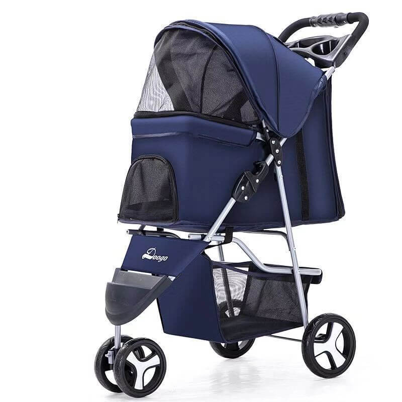 Lightweight Dog and Cat Stroller - Dog and Cats