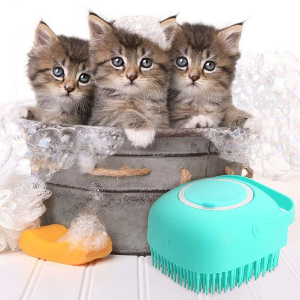 Pet Grooming Soap Brush