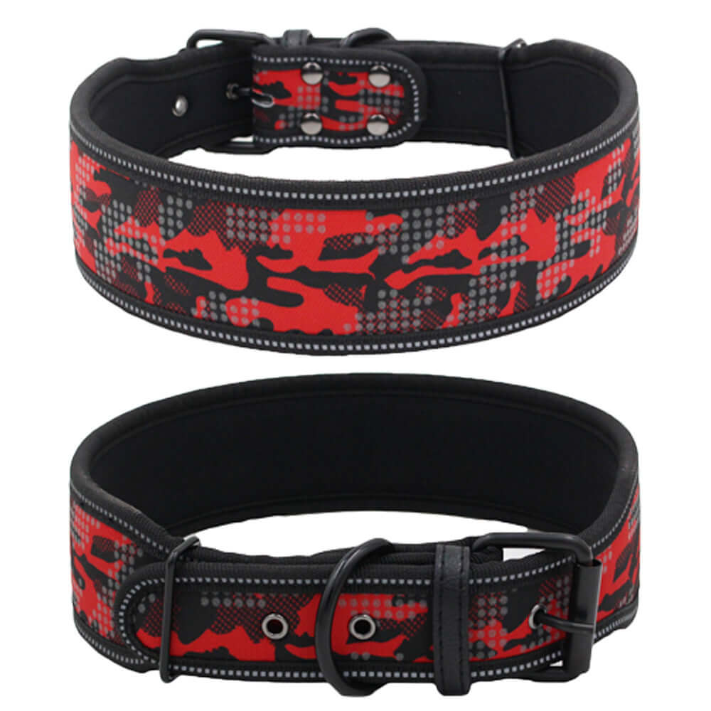 Reflective Camouflage Dog Collar - Dog