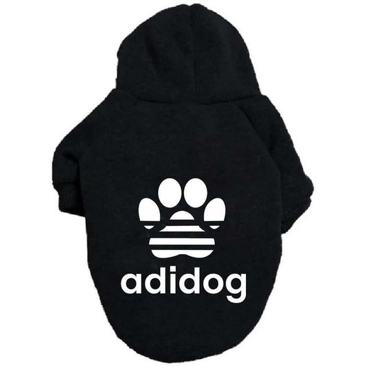 Dog Adidog apparel hoodie