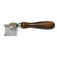 Load image into Gallery viewer, Walnut Pet Knot Comb - Dogs and Cats
