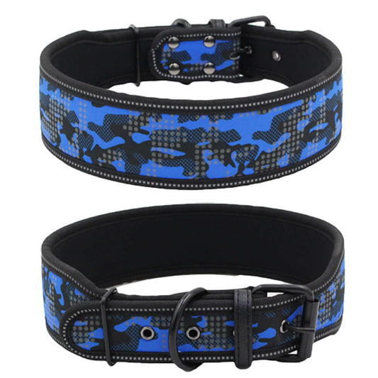 Reflective Camouflage Dog Collar - Dog