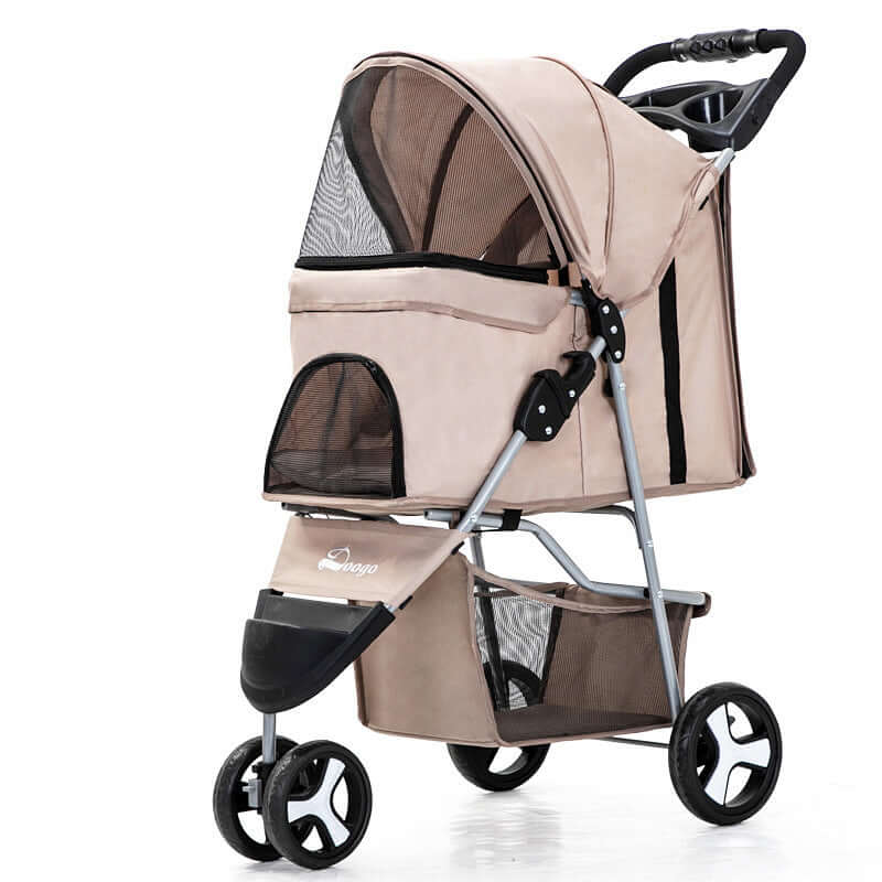 Lightweight Dog and Cat Stroller - Dog and Cats