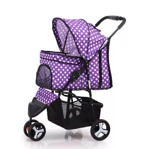 Lightweight Dog and Cat Stroller - Dog and Cats